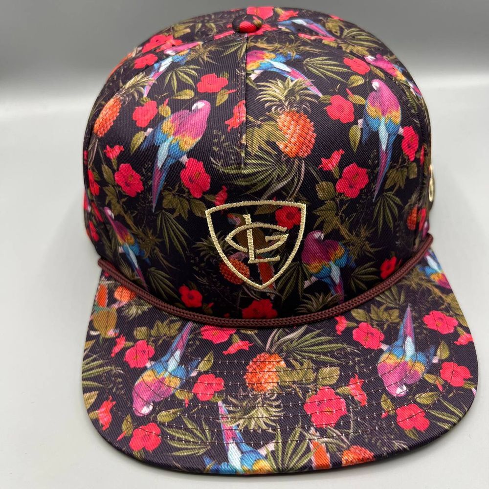 Greg Lutzka Hat Men Hawaiian Skate Grassroots Strap Back Cap‎